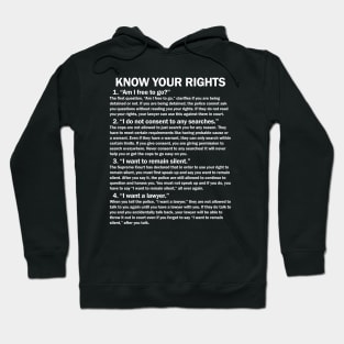 Know Your Rights Hoodie
